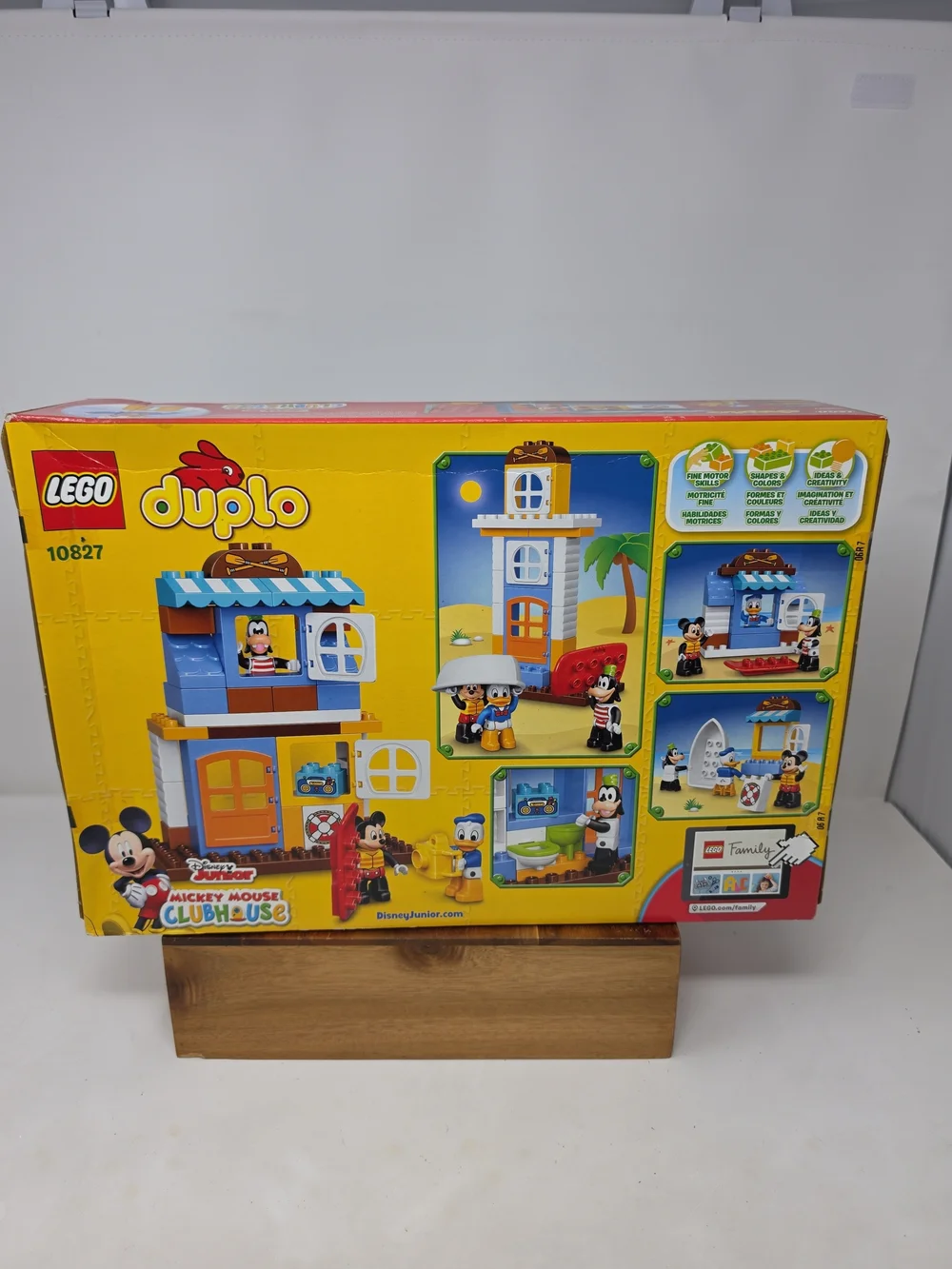 Lego Duplo Disney Mickey Mouse Clubhouse Beach House - Blue/Yellow/Red